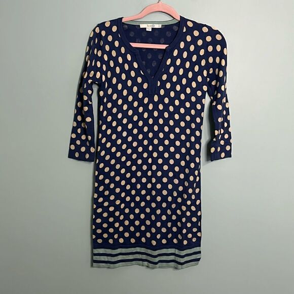 Boden Polka Dot Sweater Dress - Picture 1 of 9